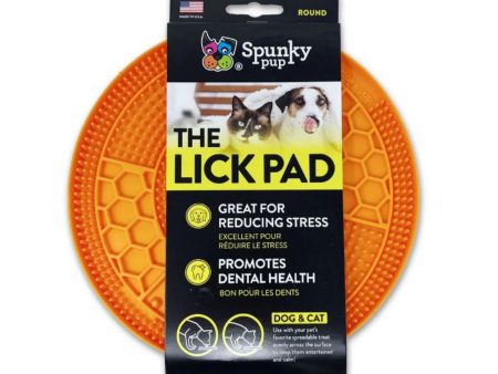 Spunkypup The Lick Pad Round One Size Online Hot Sale