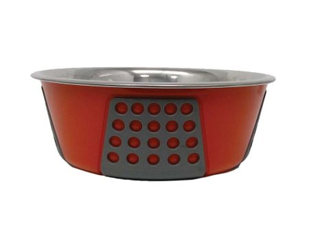 Spot Tribeca Dog Bowl Red, 1ea 15 oz Discount