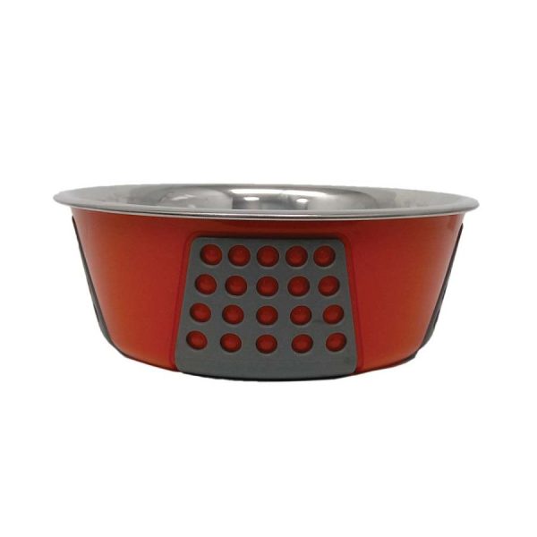 Spot Tribeca Dog Bowl Red, 1ea 15 oz Discount