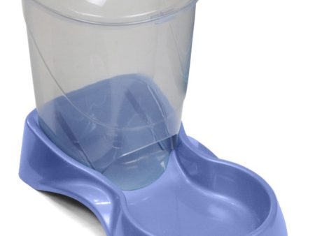 Van Ness Plastics Auto Pet Feeder Blue Clear 1ea SM, 3 lb Online