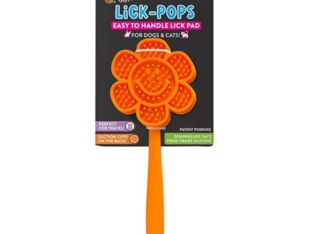 Spunkypup Lick Pops Lick Pad Spatula Smallile Flower Discount