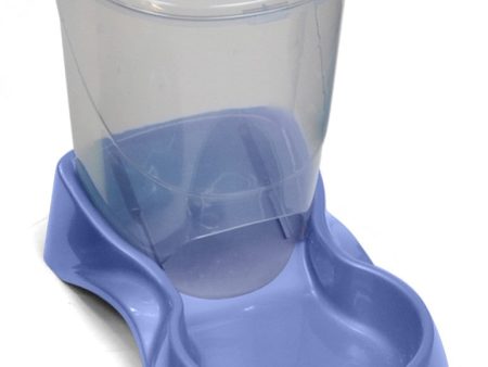 Van Ness Plastics Auto Pet Feeder Blue Clear 1ea XS, 1.5 lb For Cheap