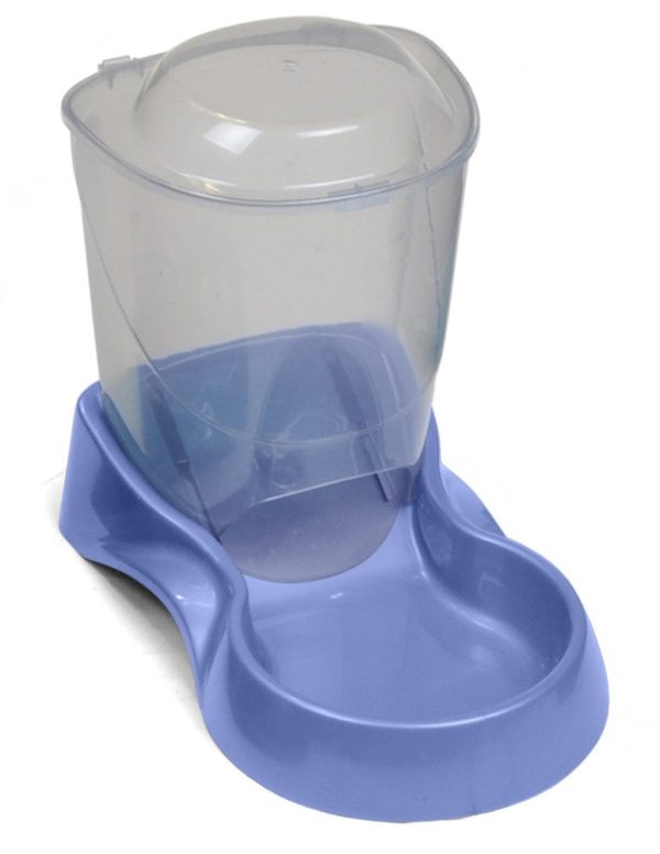 Van Ness Plastics Auto Pet Feeder Blue Clear 1ea XS, 1.5 lb For Cheap