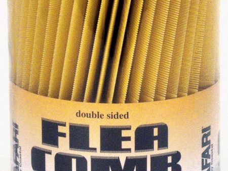 Safari Plastic Double Sided Dog Flea Comb 1ea 9 In X 2.25 in, 100 Piece Fashion