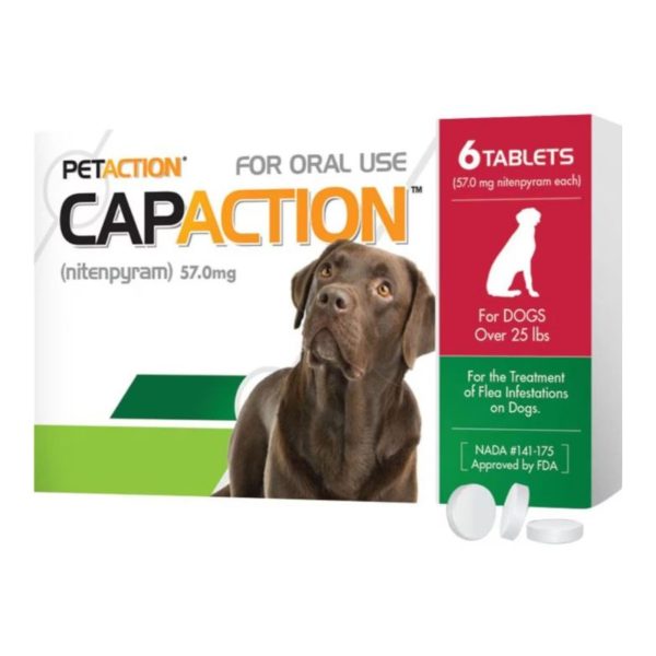 Petaction Capaction Tablets for Dogs > 25 Lb-6 Pk For Sale