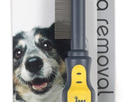 JW Pet GripSoft Dog Flea Comb 1ea One Size Hot on Sale