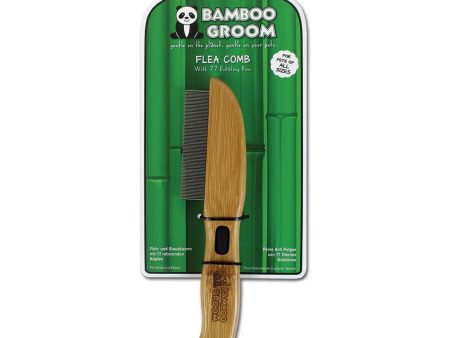 Bamboo Groom Rotating Flea Comb For Discount