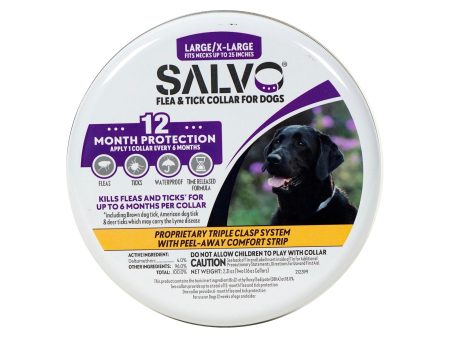 Salvo Flea And Tick Collar For Dogs Large-2 Pk Hot on Sale