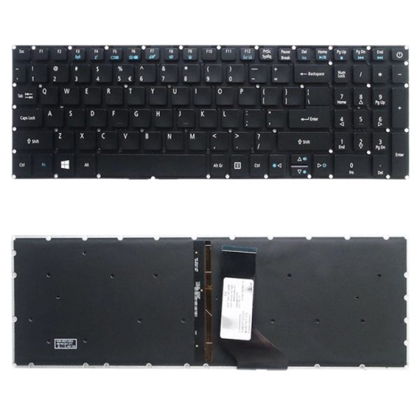 US Version Keyboard with Keyboard Backlight for Acer Aspire E5-532 E5-522 E5-573 E5-574 E5-722 E5-752 E5-772 E5-773 E5-575 V5-591G V3-574G F5-573G E15 E5-582P Fashion