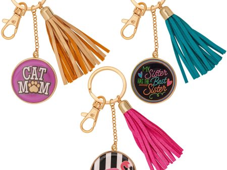 Spirited Tassel Keychain Hot on Sale