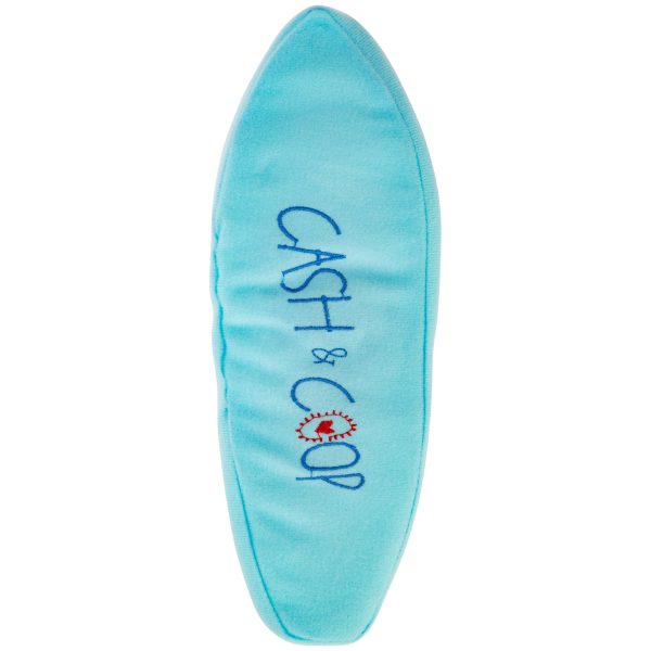 Cash & Coop Surfboard Dog Toy on Sale