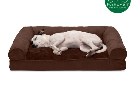 Full Support Orthopedic Ultra Plush Sofa-Style Pet Bed For Sale