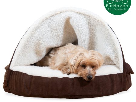 Memory Foam Faux Sheepskin Snuggery Burrow Dog & Cat Pet Bed Cheap