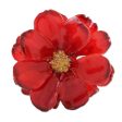 Blooming Cosmos in Crimson Aster Brooch Online Sale