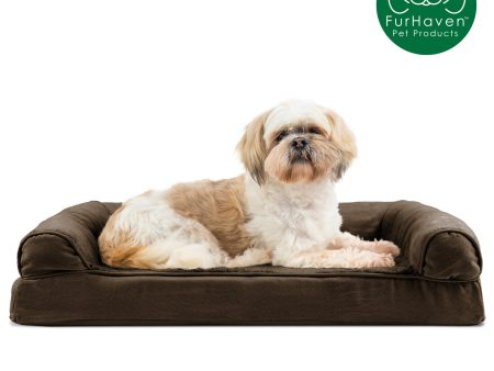 Convolute Ultra Plush Sofa-Style Pet Bed For Sale