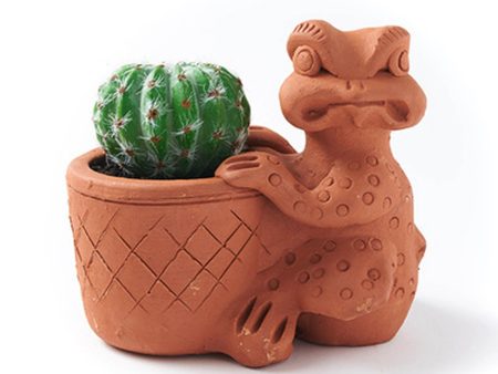 Frog Rakshana Plant Pal Pot Hot on Sale