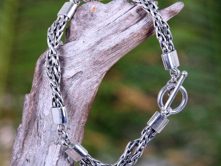 Cosmic Paths Sterling Silver Chain Bracelet Online