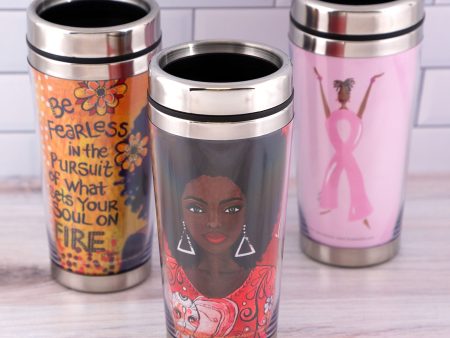 Shades of Color Travel Mug on Sale