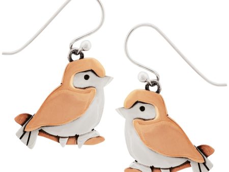 Love Bird Sterling Silver Earrings Fashion