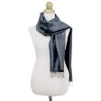 Otherworldly in Iron Grey Silk Scarf on Sale