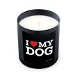 I Heart My Dog Candle Sale