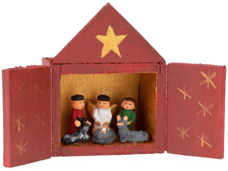 Guatemalan Nativity in a House Supply