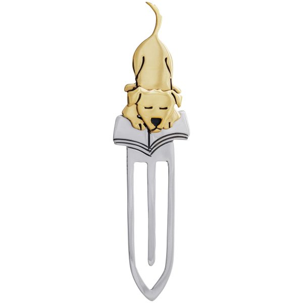 Pet Book Lover Mixed Metal Bookmark Sale