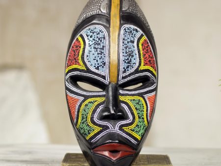 Bantu Zulu African Sese Wood Wall Mask Online Hot Sale