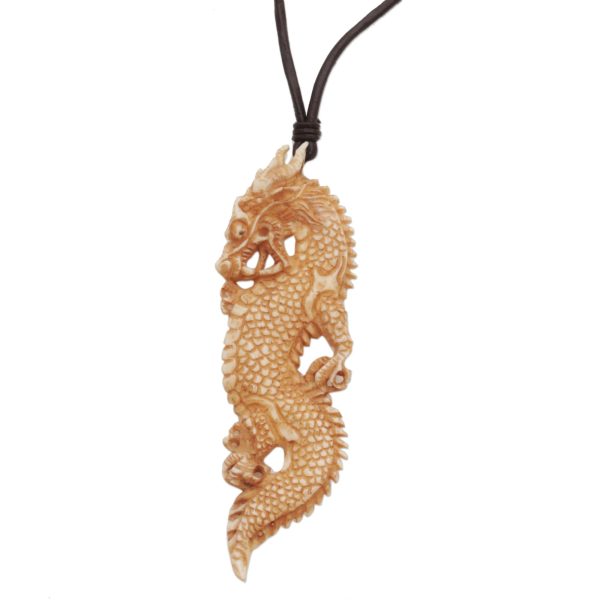 Thorny Dragon Pendant Necklace Online Sale