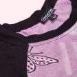 Butterflies & Diamonds Jersey Top Hot on Sale