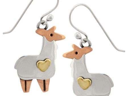 Llama Sterling Silver Earrings For Cheap