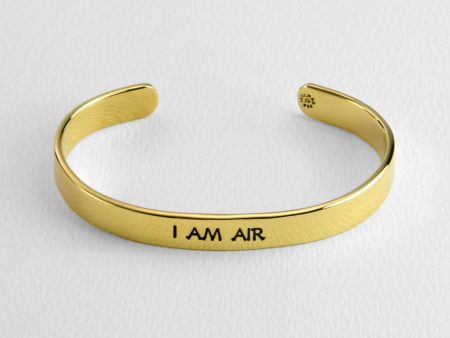 I Am Air Astrology Cuff Bracelet Discount