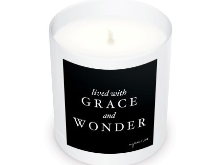 Lived with Grace & Wonder Candle For Sale