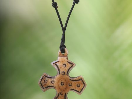 Sacred Bone Pendant & Leather Necklace Sale