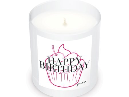 Happy Birthday Cupcake - 11oz Candle Fashion