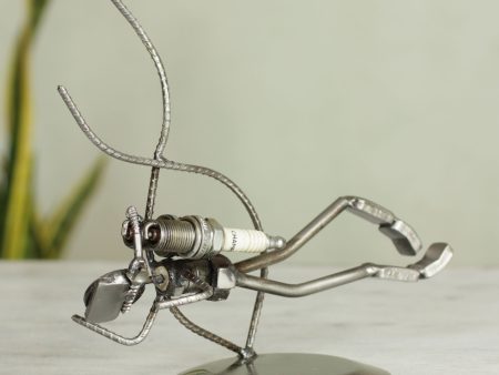 Rustic Scuba Diver Iron Sculpture Online now