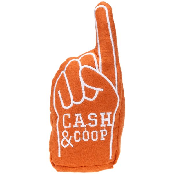 Cash & Coop Foam Finger Cat Kicker Cheap