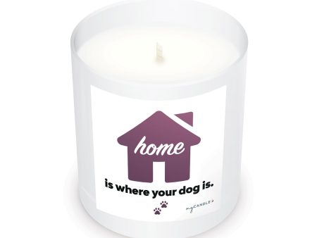 Home Is Where Your Dog Is Candle Discount