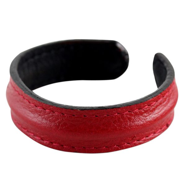 Simply Red Leather Bracelet Fashion