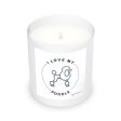 I Love My Poodle Candle on Sale