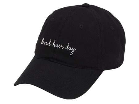 Bad Hair Day Black Baseball Cap Cheap