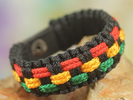 Black Forest Paths Men s Woven Bracelet Hot on Sale