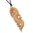 Thorny Dragon Pendant Necklace Online Sale