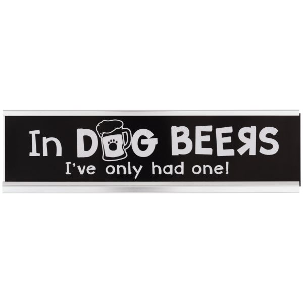 Dog Life Desk Sign Online Hot Sale