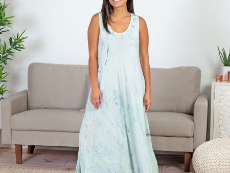 Marbleous Tie-Dye Long Dress | Fair Trade Online