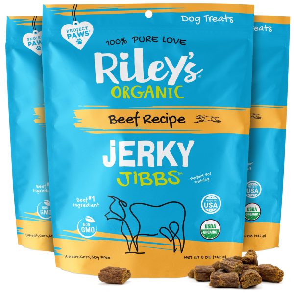 Organic Beef Jerky Jibbs 3-Pack on Sale