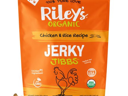 Organic Chicken & Rice Jerky Jibbs Hot on Sale