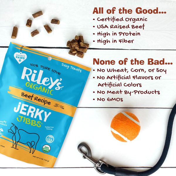 Organic Beef Jerky Jibbs 3-Pack on Sale