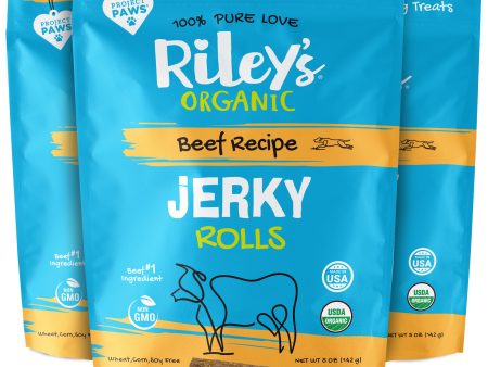 Organic Beef Jerky Rolls - 3 Pack Online