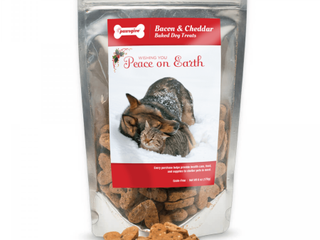 Crunchy Bacon & Cheese Christmas Dog Cookies Hot on Sale